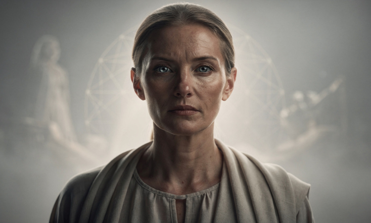 Sage archetype represented as a figure of inner clarity