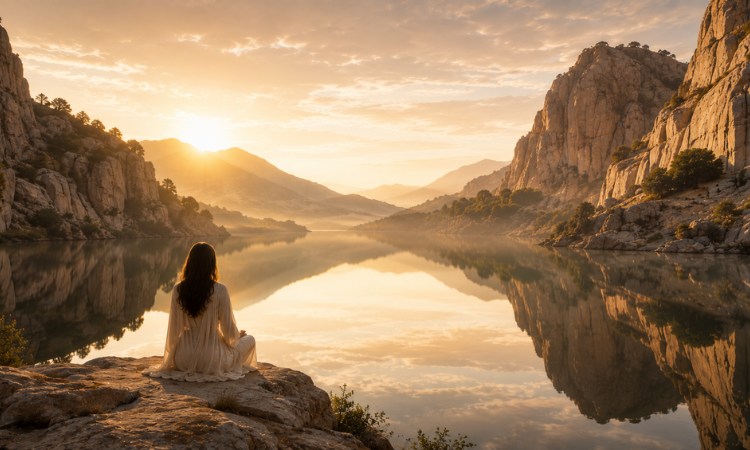 Higher perspective grows through silence and reflection